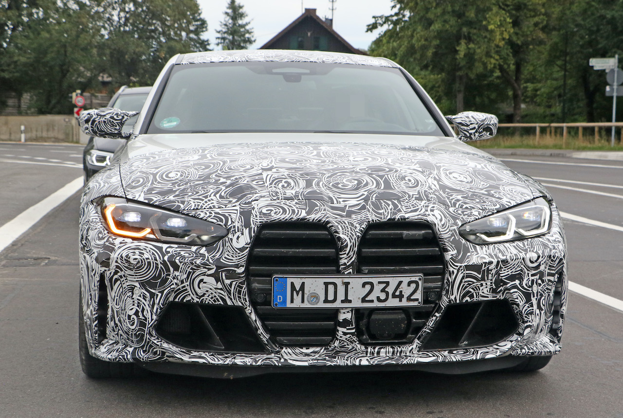 Bmw M3 7 画像 デビューは9月23日 新型bmw M3 最終デザインここまで判明 Clicccar Com