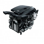 日本の市販車初となる「ARナビ」を採用した新型メルセデス・ベンツEクラスの先進ぶりがスゴイ！【新車】 - Mercedes-Benz Vierzylinder-Benzinmotor, M264Mercedes-Benz four-Cylinder engine, M264