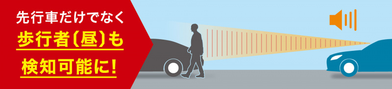「既存車向けの「Toyota Safety Sense」の衝突被害軽減ブレーキに昼間の歩行者検知機能を追加できるソフトウェアを発売」の1枚目の画像