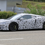 マクラーレン、新型エントリーモデル発売へ。V6ハイブリッドが有力！ - Spy shot of secretly tested future car