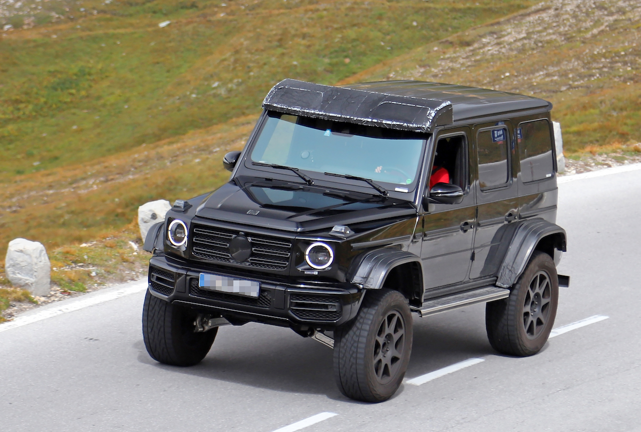メルセデス Gクラス最高傑作が復活へ G500 G550 4 4スクエアード新型をスクープ Clicccar Com