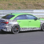 アウディ高性能コンパクトセダン「RS3」次期型、鮮やかなランボグリーンをまとってニュル出現！ - Audi RS3 Sedan (8)