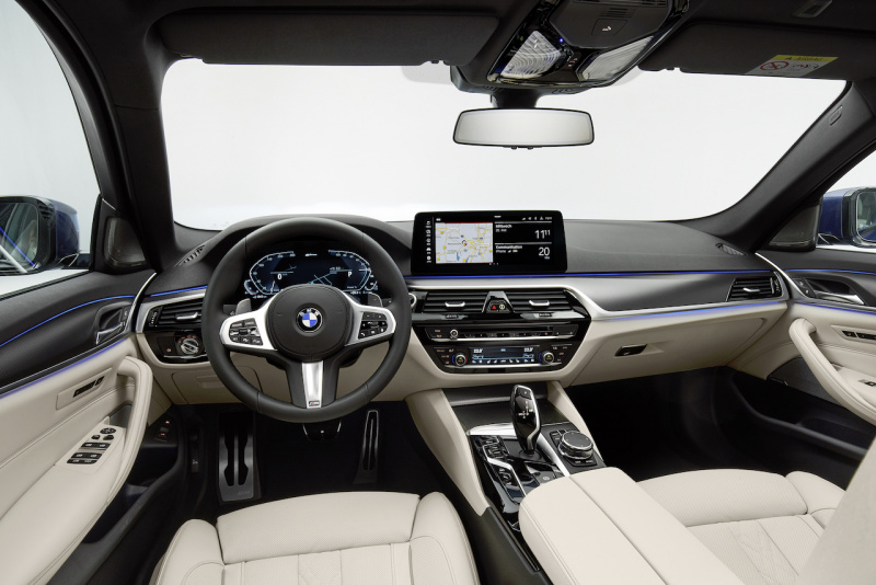 「BMW 5シリーズが彫りの深い顔立ちに変身。iPhoneで車両のロック・アンロックが可能に【新車】」の4枚目の画像