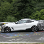 BMWの新型ミッドシップスーパーカー、V8サウンドをニュルで確認！ - Spy shot of secretly tested future car