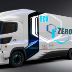 「走行時CO2排出量ゼロの燃料電池大型トラックをトヨタと日野自動車が北米で開発」の1枚目の画像ギャラリーへのリンク