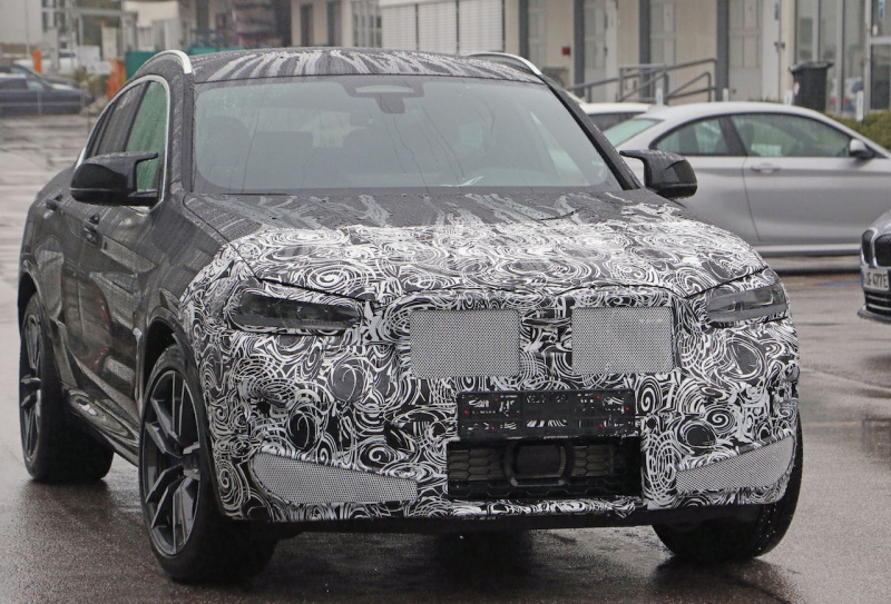 「BMW X4改良型は巨大グリルを採用!?　最強「M」プロトタイプをスクープ」の14枚目の画像