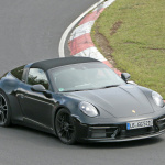 新型ポルシェ911タルガGTS、ニュルブルクリンク高速テストでプレビュー！ - Porsche 911 GTS targa 3