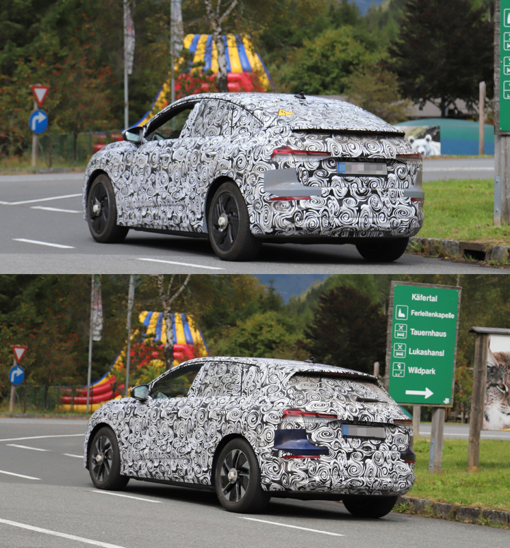 「アウディ新型電気SUV「Q4 e-tron」2つのボディを比較、その違いを確認！」の1枚目の画像