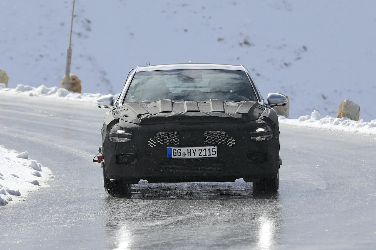 ヒュンダイのハイブランド ジェネシス シューティングブレーク設定でcクラス ステーションワゴンに対抗 Clicccar Com