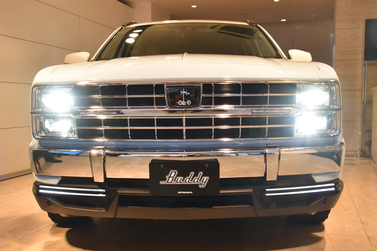 Mitsuokabuddy08 画像 さて問題です このクルマのベース車は何でしょう 光岡自動車初のアメ車風suv Buddy バディ 登場 Clicccar Com