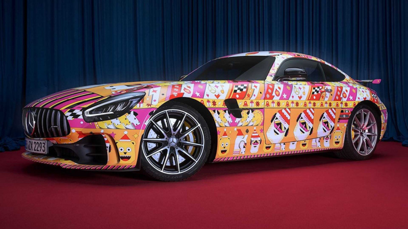 「買っても年に1度しか乗れない!?　メルセデスAMG「GT/Gクラス」クリスマスバージョン世界初公開」の5枚目の画像