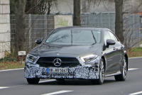 メルセデス・ベンツ CLS改良新型、タッチセンサー次世代ステアリングホイール装備！ - Mercedes CLS facelift 1