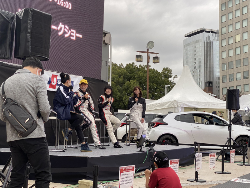 「梅本まどかがSKE48の本拠地・栄で行われた「GO TO RallyJapan2021」イベントに参加してきました☆【うめまど通信vol.26】」の8枚目の画像
