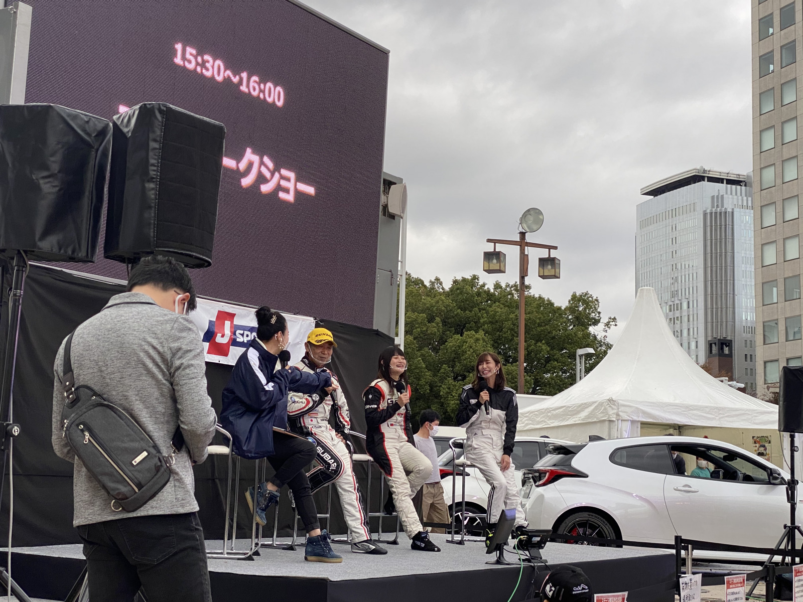 「梅本まどかがSKE48の本拠地・栄で行われた「GO TO RallyJapan2021」イベントに参加してきました☆【うめまど通信vol.26】」の12枚目の画像