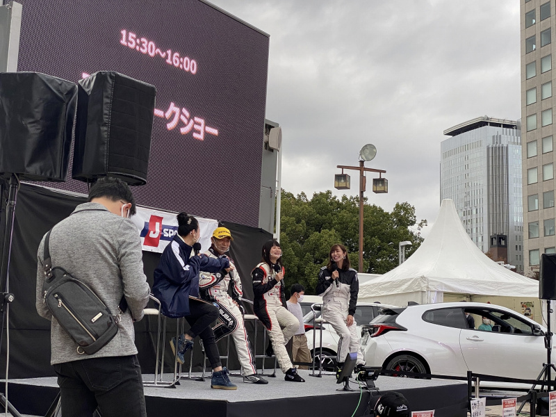 「梅本まどかがSKE48の本拠地・栄で行われた「GO TO RallyJapan2021」イベントに参加してきました☆【うめまど通信vol.26】」の24枚目の画像