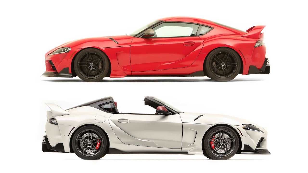 これを待っていた!!トヨタ スープラ「タルガトップ」が世界初公開