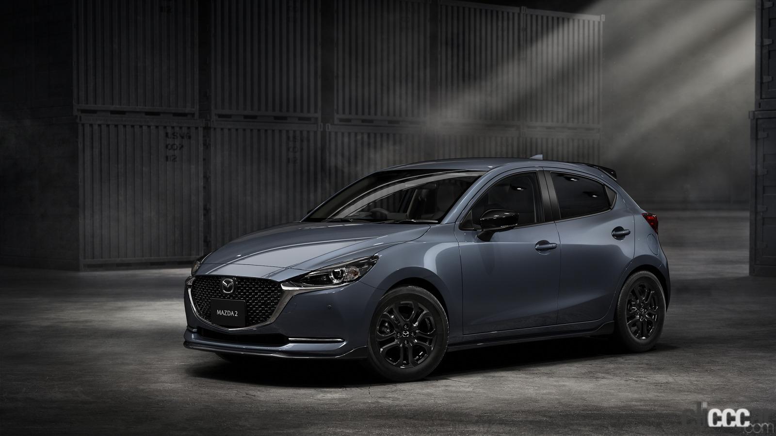 202012_MAZDA_mazda2_black_tone_edition 画像|走りが大好きなマニュアル派は注目!新車でMT仕様が買える ...