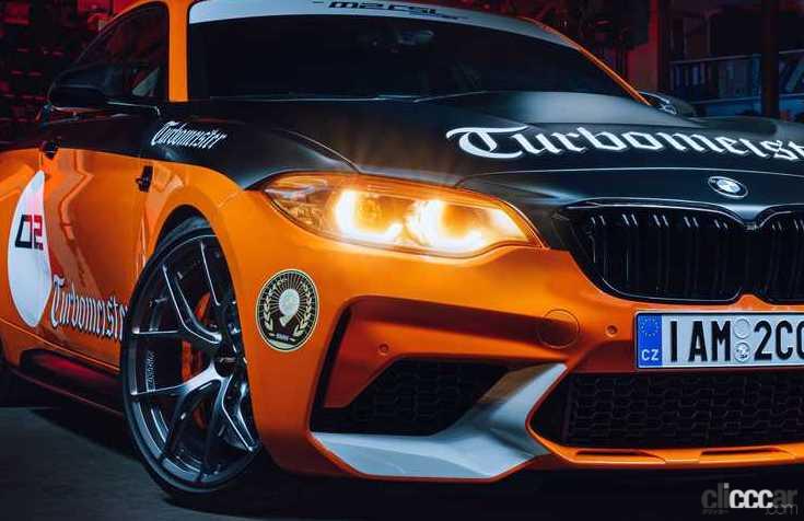 「BMW「アンオフィシャル」M2 CSL!?　軽量ハードコアモデル「ターボマイスターエディション」世界初公開」の13枚目の画像