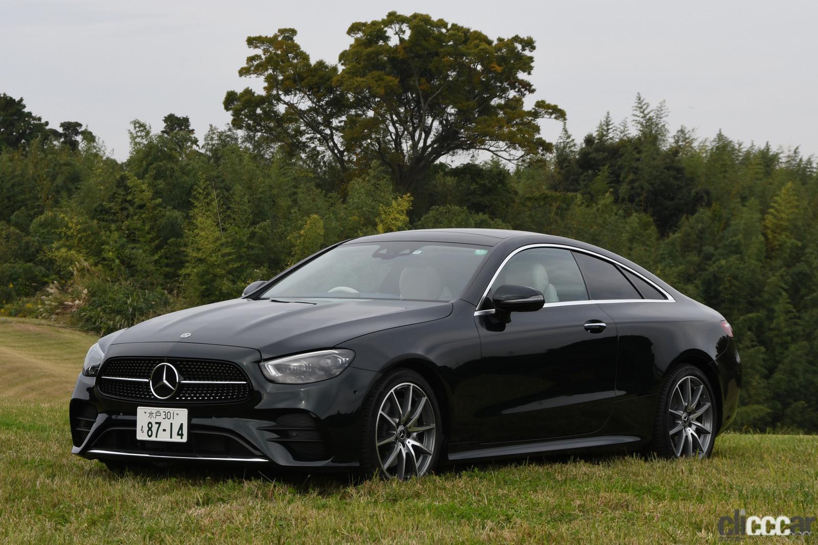 プレミアム感にあふれるeクラス カブリオレ クーペ メルセデス ベンツe300クーペスポーツ カブリオレスポーツ試乗 Clicccar Com