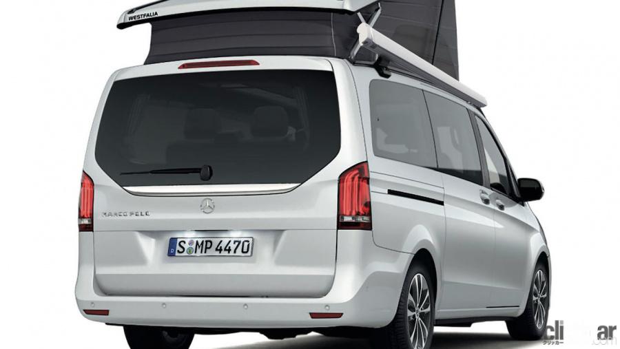 簡易キャンパー仕様のメルセデス ベンツ V 2 D Marco Polo Horizon が Mbux に対応 Clicccar Com