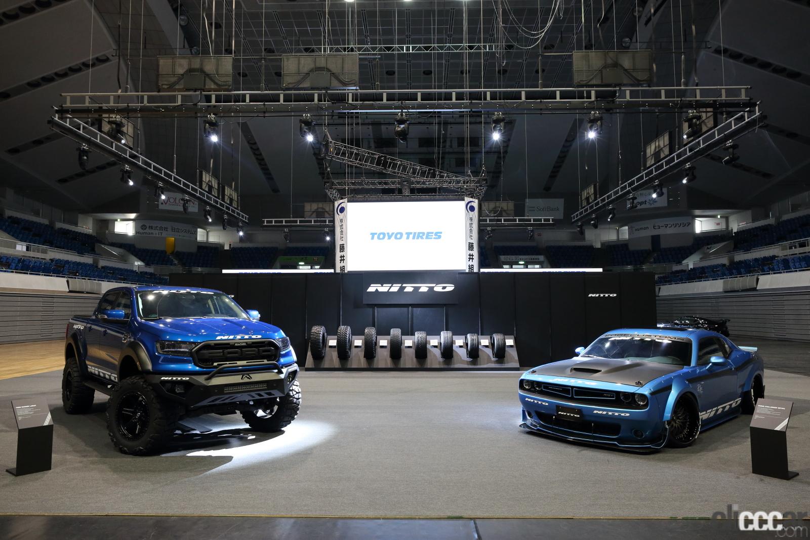 必見 ドリフトパフォーマンス 画像 キャンギャルもクルマもトークショーも再現 Toyo Tiresの東京オートサロン21ブースはこんなハズだった現場に潜入取材 東京オートサロン21 Clicccar Com