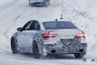 最強コンパクトセダンの称号を取り戻せ！　アウディRS3次期型、スノーテストをキャッチ - Audi RS3 sedan winter 10