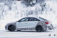 最強コンパクトセダンの称号を取り戻せ！　アウディRS3次期型、スノーテストをキャッチ - Audi RS3 sedan winter 6