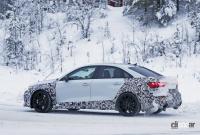 最強コンパクトセダンの称号を取り戻せ！　アウディRS3次期型、スノーテストをキャッチ - Audi RS3 sedan winter 7
