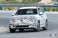 BMW X3が大幅改良へ！　新オペレーティングシステム搭載 - Spy shot of secretly tested future car