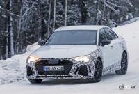 アウディRS3次期型、初の本格4WD「4Motion」システム搭載が濃厚に！ - Audi RS3 sedan winter 13