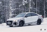 アウディRS3次期型、初の本格4WD「4Motion」システム搭載が濃厚に！ - Audi RS3 sedan winter 15