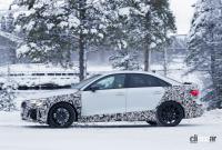アウディRS3次期型、初の本格4WD「4Motion」システム搭載が濃厚に！ - Audi RS3 sedan winter 17