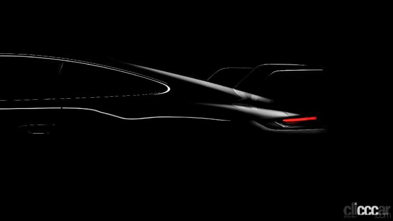 「謎の予告画像をポルシェが公開。2月16日に新型「911 GT3」が発表か!?」の8枚目の画像