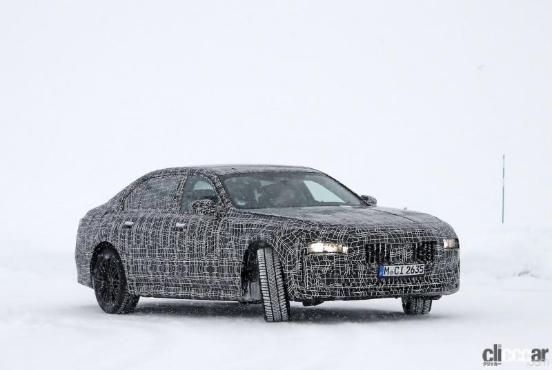 「BMW 7シリーズ次期型、上下2分割ヘッドライトや大型グリルを採用か？」の10枚目の画像