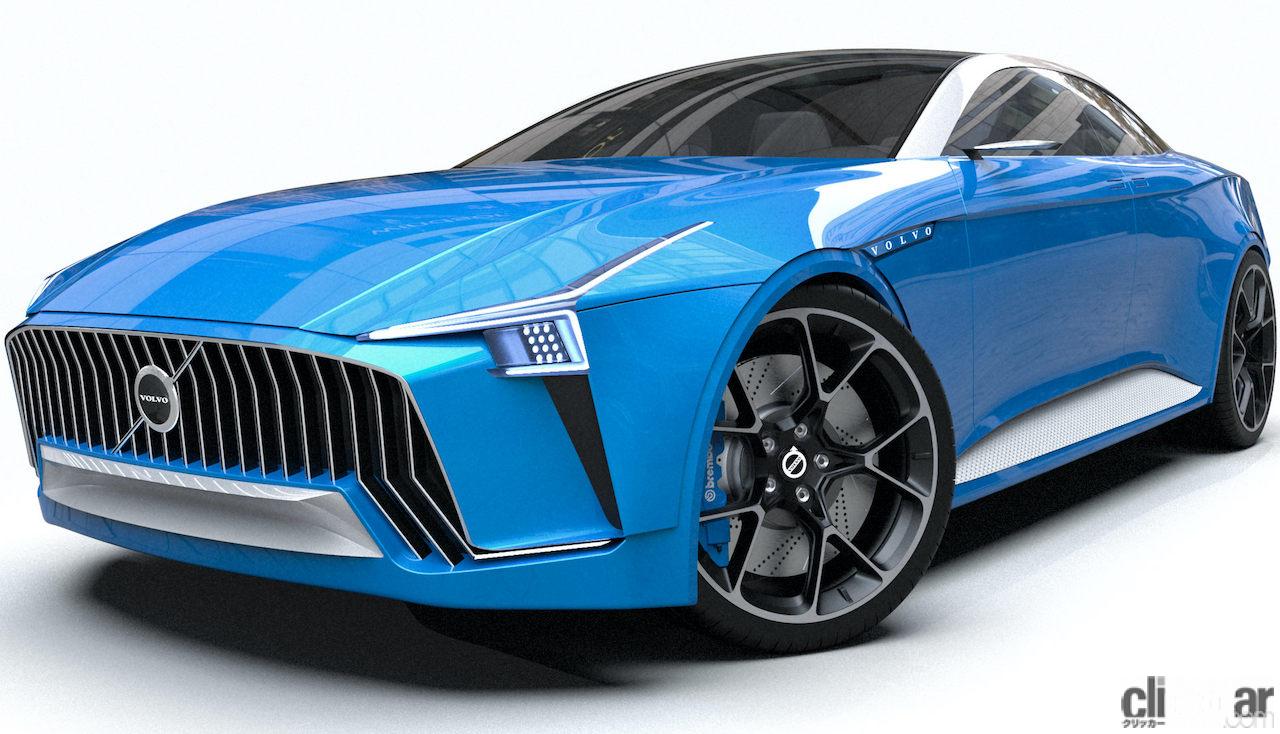 Volvo Concept 8 画像 戦士 という名のボルボ 近未来4ドアクーペはこうなる Clicccar Com