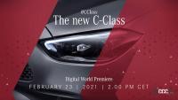 2月23日デビュー決定！　新型Cクラスの車内はまるでSクラス - 2022-mercedes-benz-c-class-teasers-3
