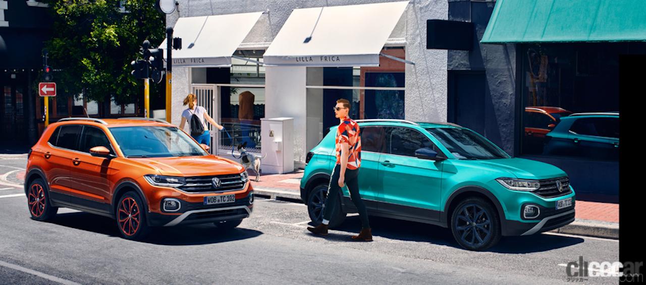 「2020年に輸入SUVで最も売れたフォルクスワーゲン・T-Crossのカタログモデルが販売開始」の1枚目の画像