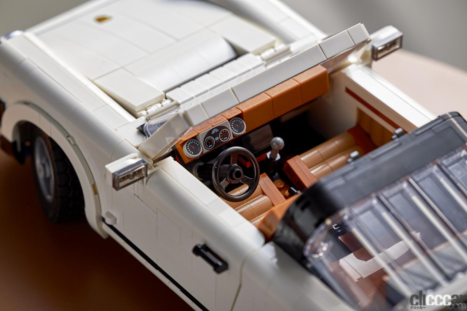 「【LEGO PORSCHE 911】930ターボとタルガを作り分けられるレゴの超魅力的キット！」の8枚目の画像