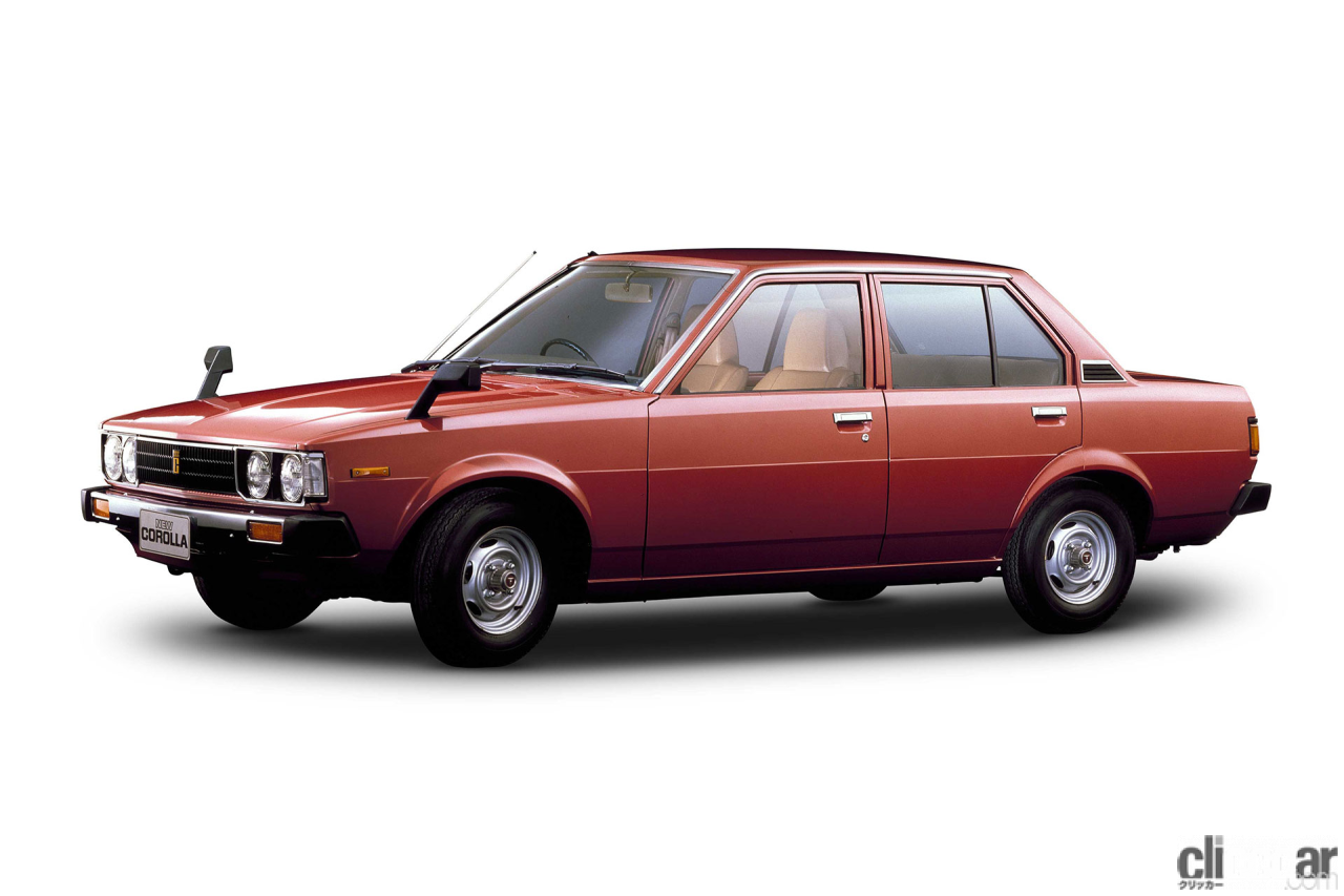 1979年発売の4代目カローラ 画像 世界気象デー 市場の多様化に対応した4代目 カローラ 登場 今日は何の日 3月23日 Clicccar Com