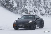 ハイライディングのポルシェ・911プロトタイプをキャッチ。発売へ本腰か？ - Porsche 911 Safari winter 1