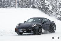 ハイライディングのポルシェ・911プロトタイプをキャッチ。発売へ本腰か？ - Porsche 911 Safari winter 3