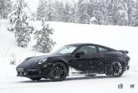 ハイライディングのポルシェ・911プロトタイプをキャッチ。発売へ本腰か？ - Porsche 911 Safari winter 6
