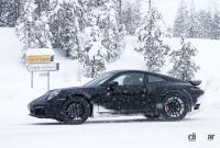 ハイライディングのポルシェ・911プロトタイプをキャッチ。発売へ本腰か？ - Porsche 911 Safari winter 8