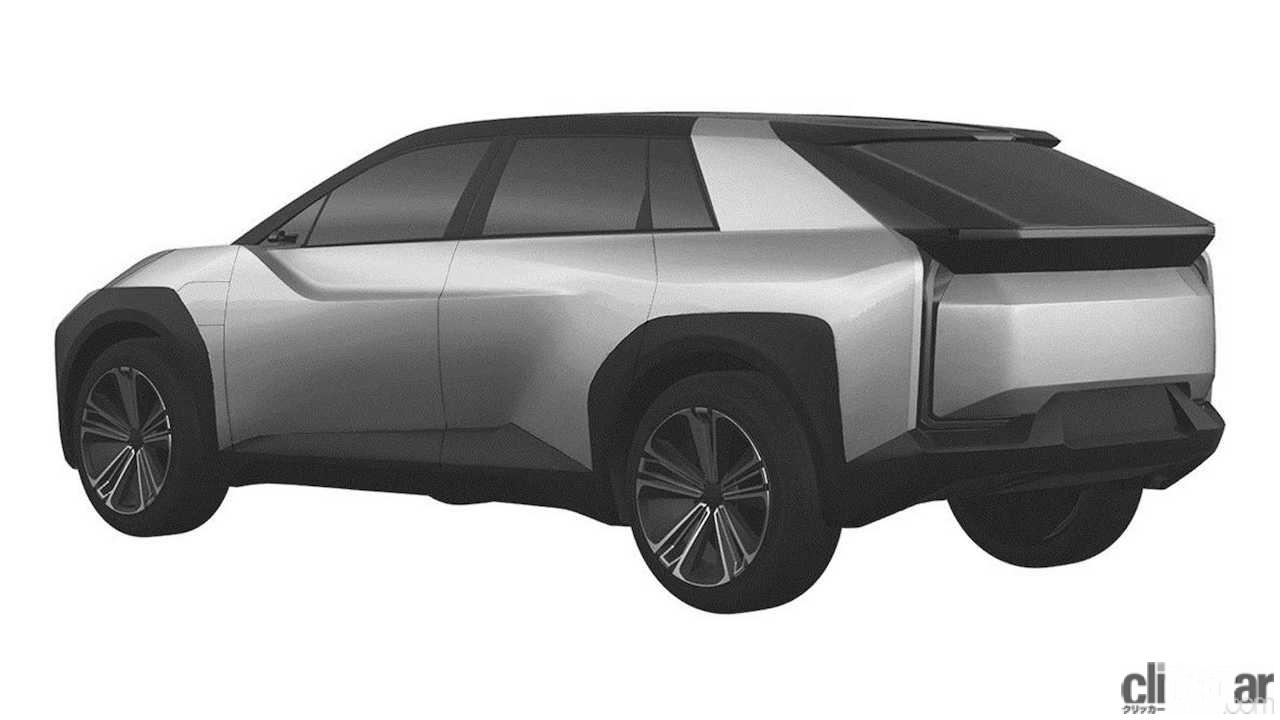 toyota-crossover-design-trademark-three-quarters-rear 画像|トヨタ・スバル共同開発のEV ...