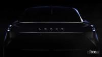 レクサス新型EV、3月30日初公開へ！　ハイライディング・ファストバックか!? - 2021-lexus-concept-car-teaser