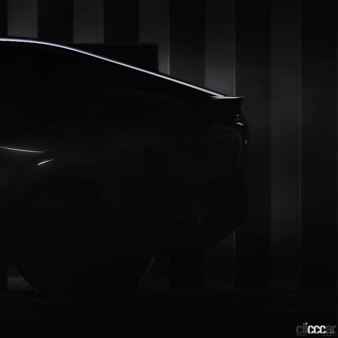 「レクサス新型EV、3月30日初公開へ！　ハイライディング・ファストバックか!?」の8枚目の画像