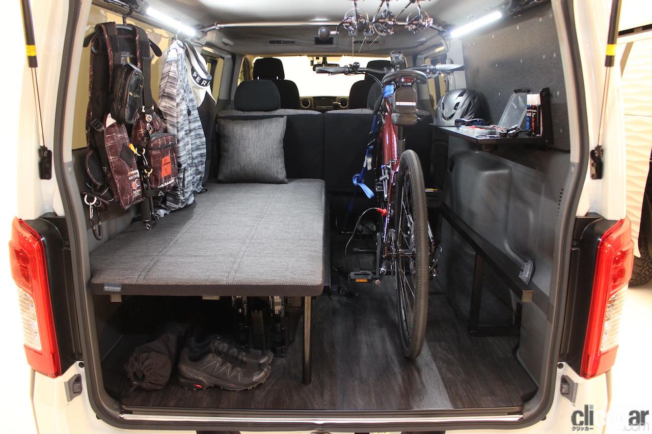 遊びも仕事もこれ1台で完璧な簡易キャンパー Nv350 Caravan Es Mobility Concept バーチャルオートサロン21 Clicccar Com