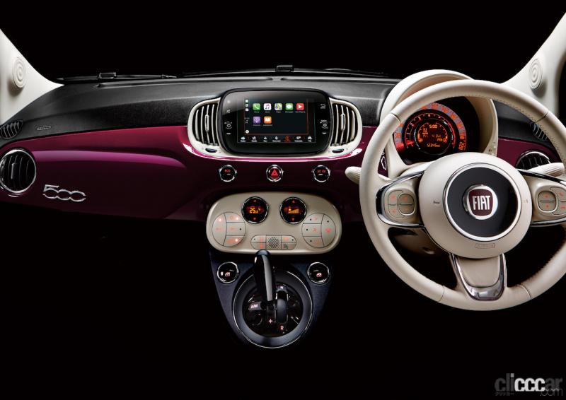 「上質をテーマに掲げた限定車「Fiat 500 エレガンツァ」が220万円で登場」の7枚目の画像