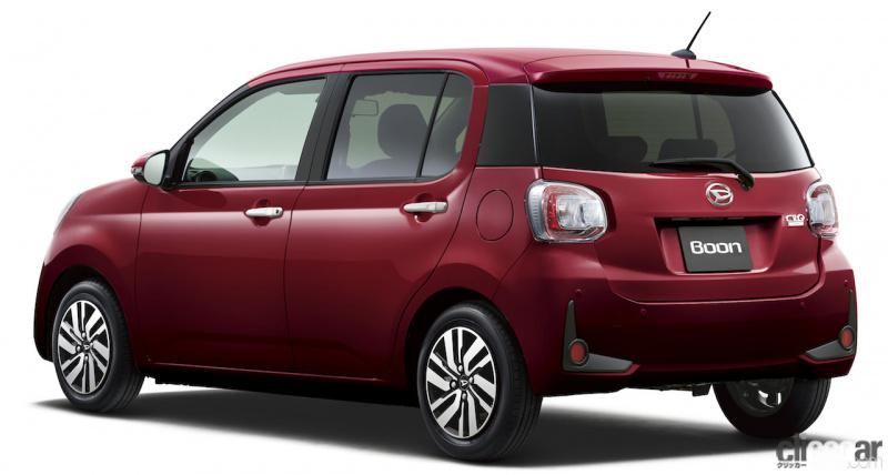DAIHATSU_BOON_20210401_2 画像|ダイハツ・ブーンが一部改良でグレード展開を見直し、装備の強化とボディカラーを一部変更 ...