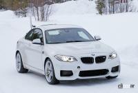 BMWの高性能モデル「M」に初のフルEV設定か!? プロトタイプを激写 - BMW M2 EV 8